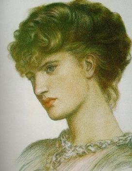 Dante Gabriel Rossetti : Portrait of a Lady